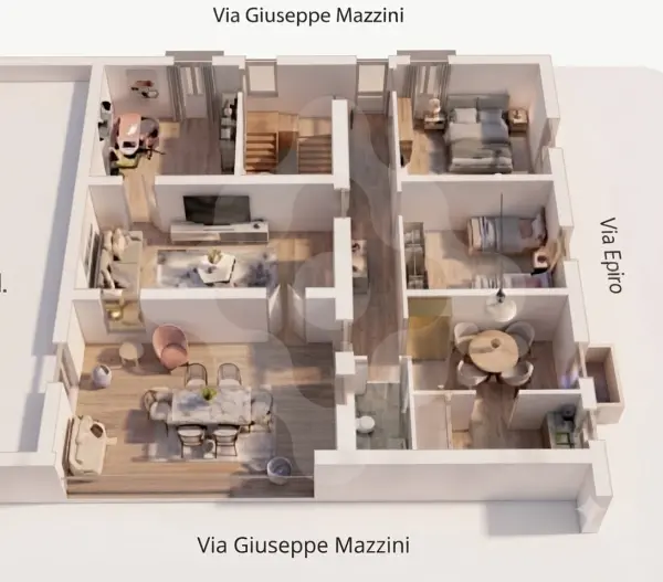 GINESTRA -  INDIPENDENTE 195 MQ CON TERRAZZO A LIVELLO