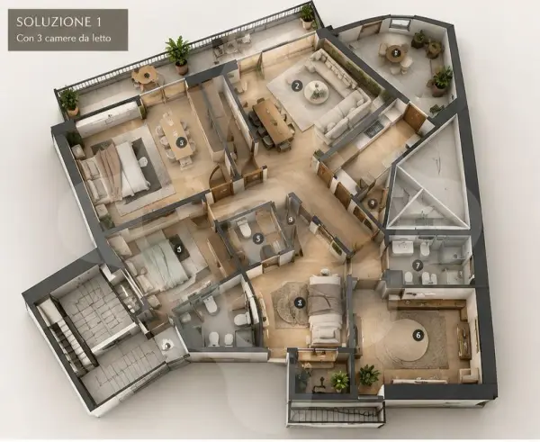 Quadrilocale in via Dieta di Bari 76 - zona Umbertina  Madonella -Bari